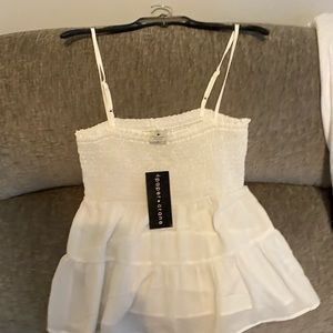Size Medium Babydoll top never worn with tags